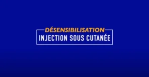 Desensibilisation Screen